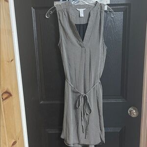 H&M Black and White Mini Dress